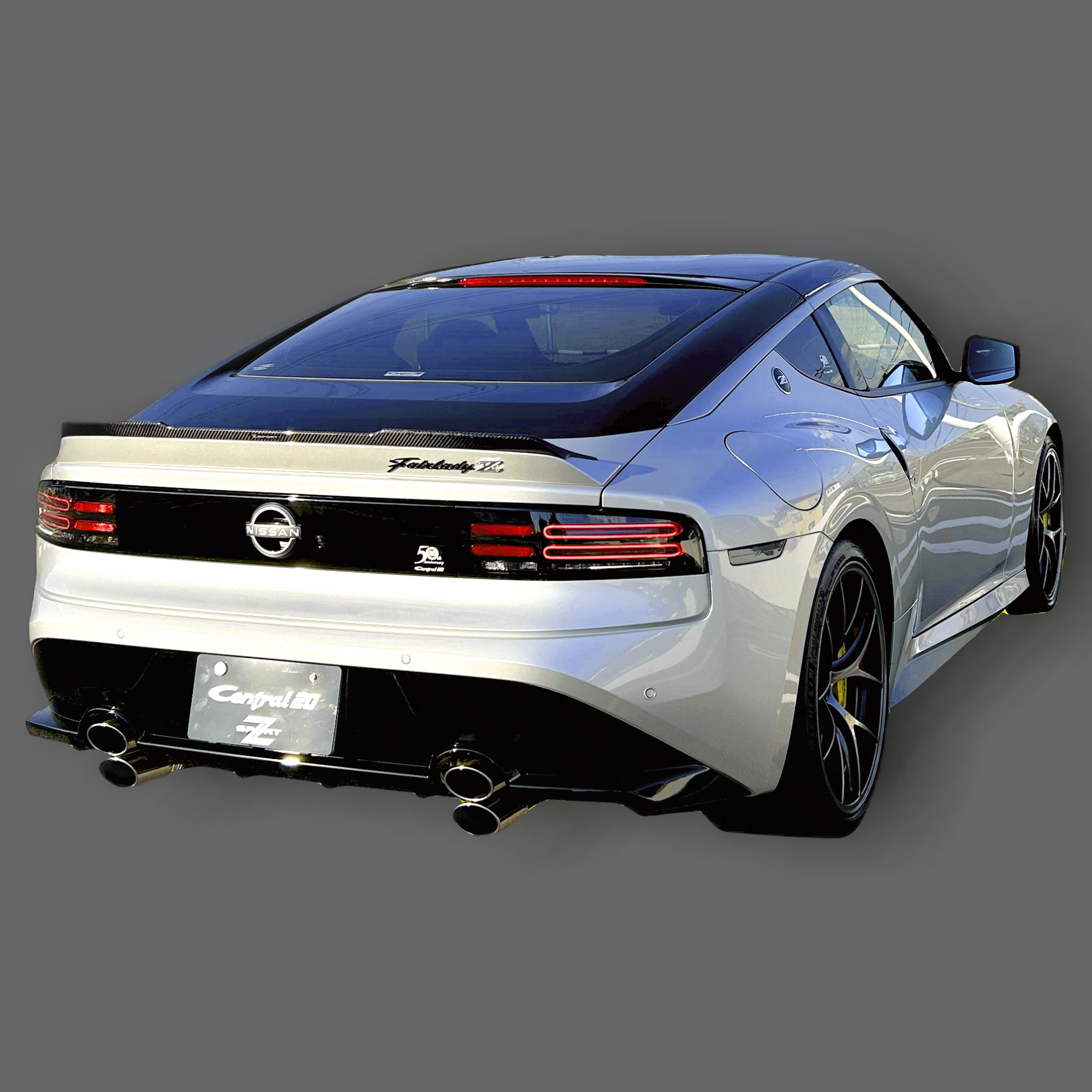 セントラル20」フェアレディZ(Z33)用タワーバーカバー(カーボン) H17